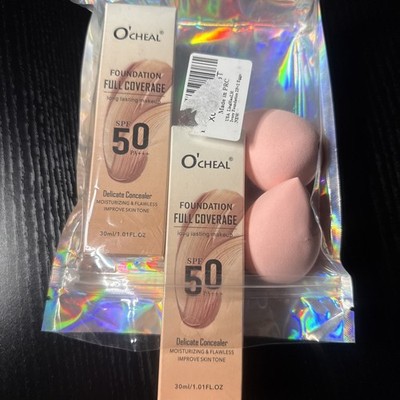 OCHEAL Contour Foundation Stick Lightweight, Long-Wear, Face Brightening Makeup.