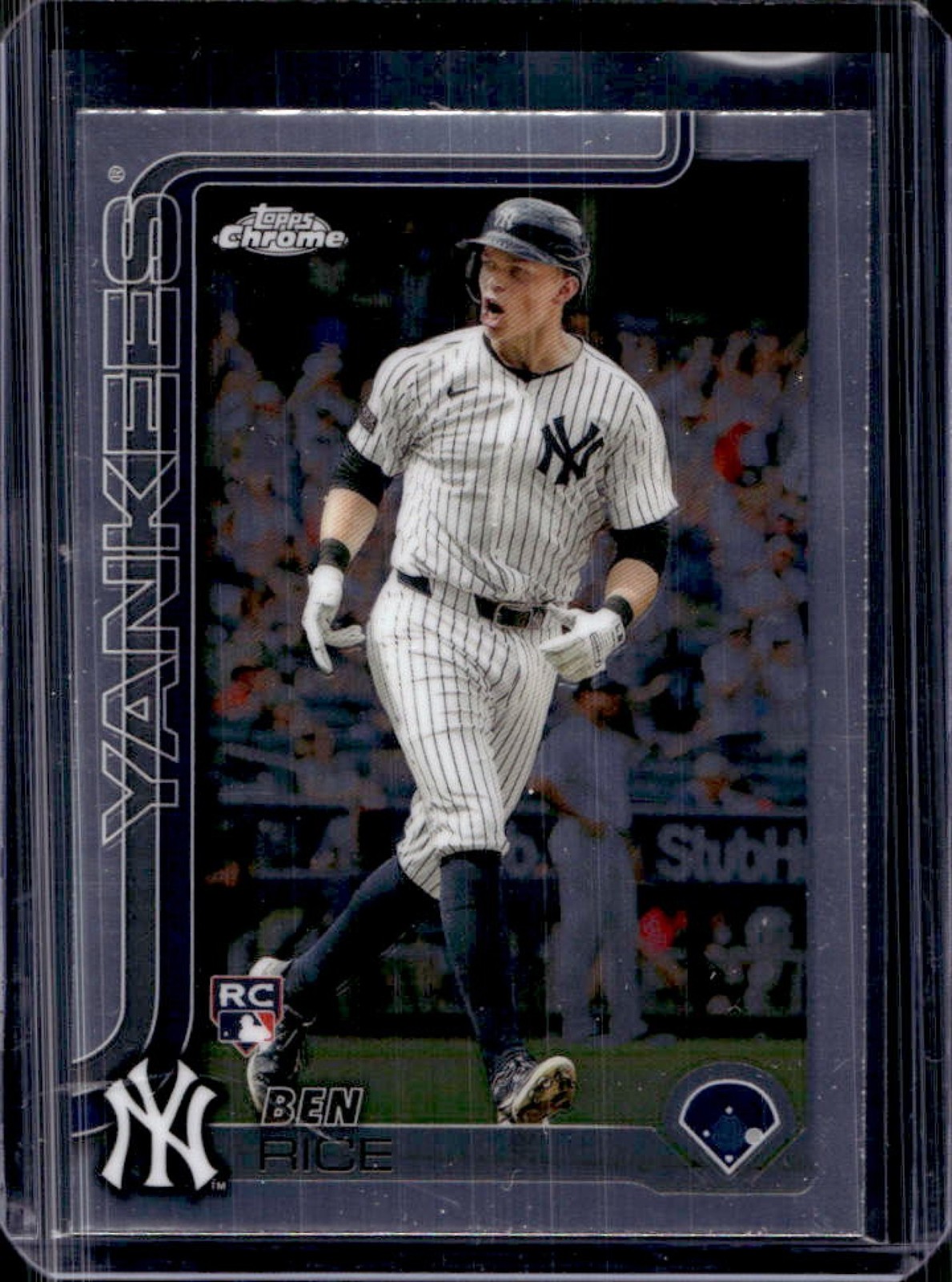 2025 Topps Chrome Ben Rice RC Rookie #139 Yankees