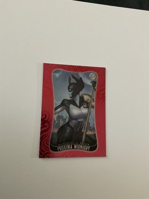 2014 Dangerous Divas 2 BASE  RUBY RED Parallel #/50 Proxima Midnight     card 27