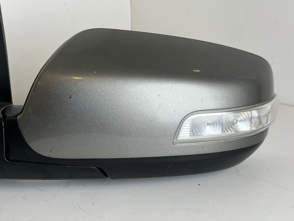 2011 KIA SORENTO DRIVER LEFT MIRROR POWER HEATED TITANIUM GRAY GREY OEM - Image 2 of 4