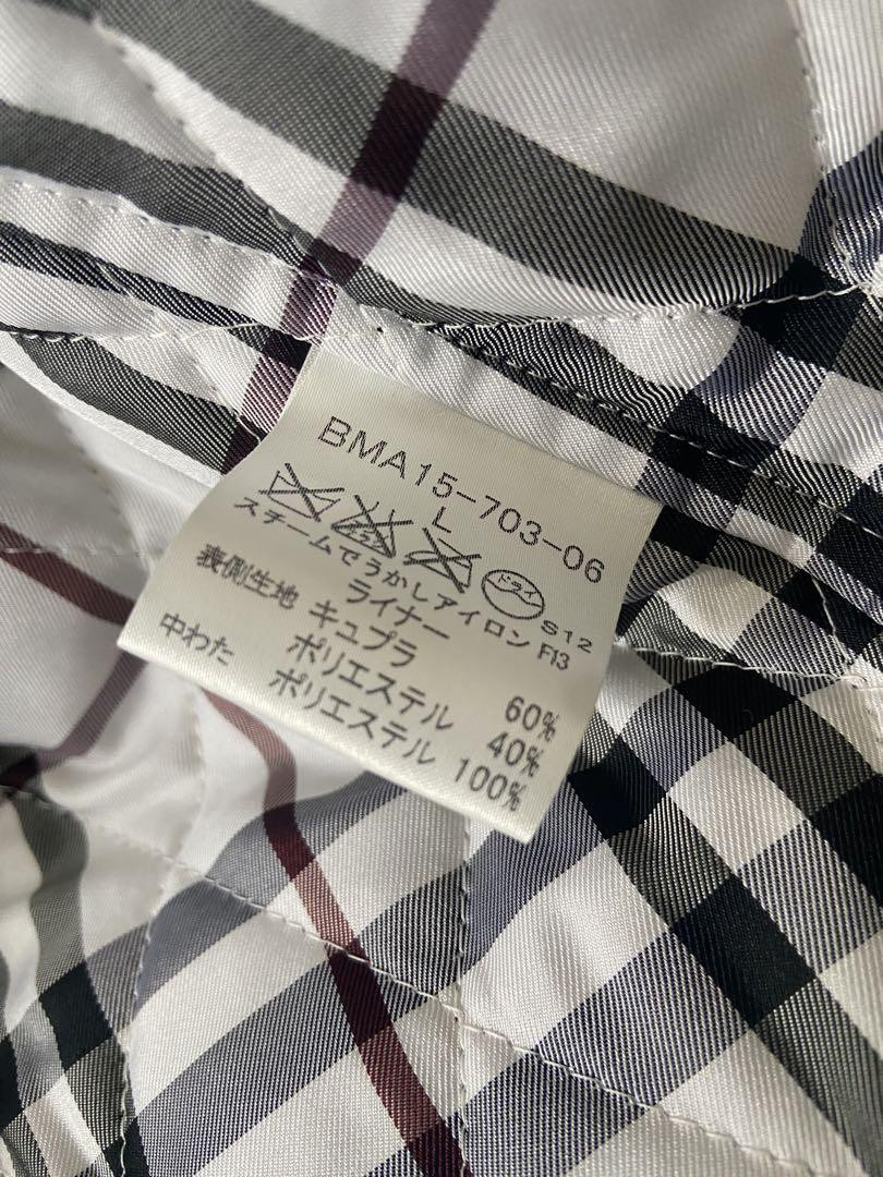 BURBERRY BLACK LABEL Trench Coat L Size Gray #EB ZGA | eBay