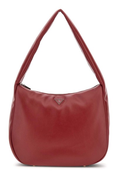 Guess Sunetra Large Hobo Bag Schultertasche Tasche Red Dunkelrot Neu-image
