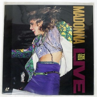 MADONNA LIVE (THE VIRGIN TOUR) WARNER MUSIC VIDEO 07JL38105 Japan LD