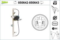 Valeo Fensterheber 850642 FüR Renault