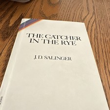 Little, Brown and Company The Catcher in the Rye J.D. Salinger Paperback 1991