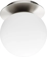 Quorum International 339-1 Lacy 6"W Vanity Light - Nickel