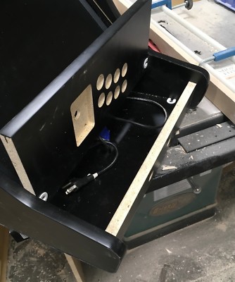 Mobile Arcade Bartop Legno Nero Kit Di Montaggio Ricreativo - Foto 3