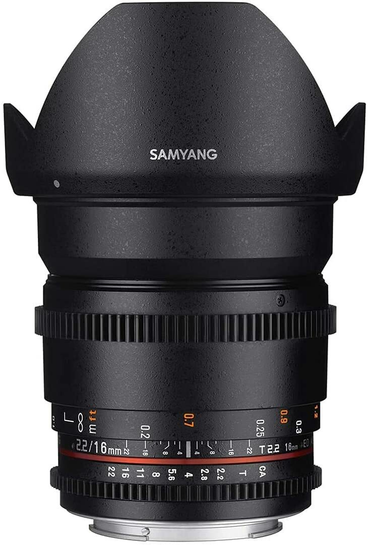 Samyang 16mm T2.2 ED AS UMC CS II Lens for Sony E Mount for APS-C