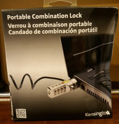 #ad Kensington Portable Combination Lock for Laptop Read Details $10.95
