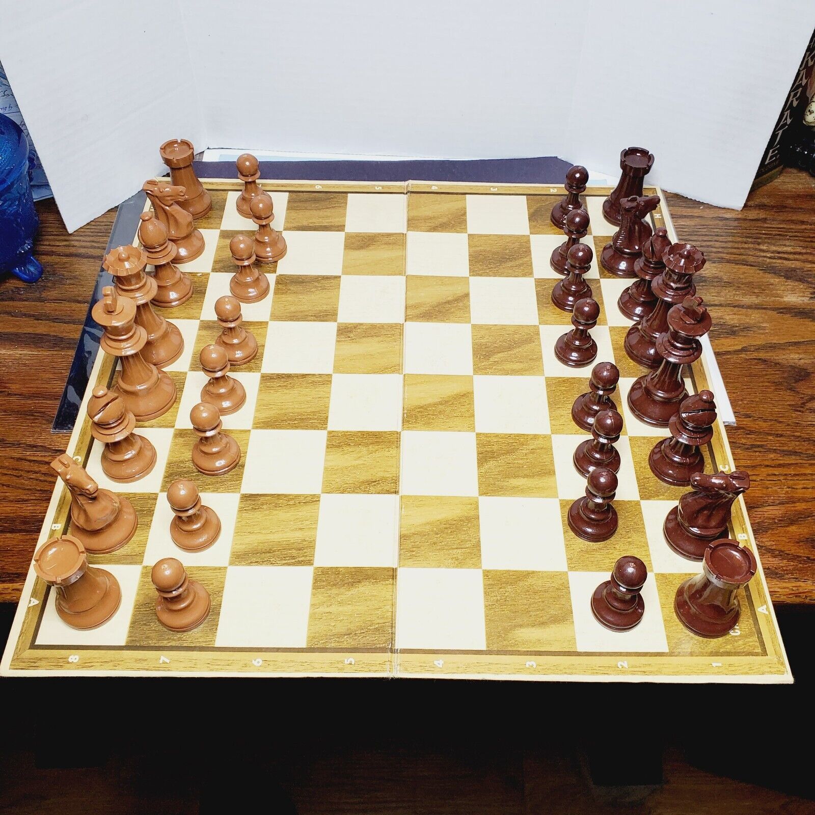 Vintage Premier Edition Grandmaster Chess #23 w/ Board by Cardinal