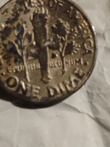 2002 p Dime Wrong Metal It's Light . They Have A 2012 P Same Way Sold For 18,000 - Picture 9 of 11