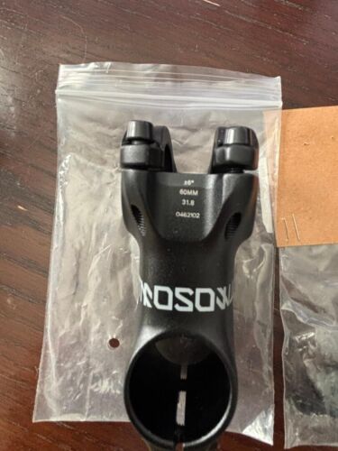 TruVativ SRAM Atmos 7K Stem 60mm 31.8mm Clamp +/-6 Deg 1 1/8 A1 Aluminum Blast - Picture 3 of 3