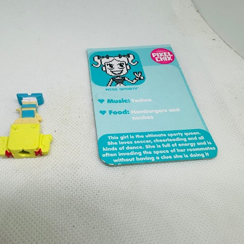 Pixel Chix Roomies Miss Sporty Plus Card Rare Vintage - Picture 6 of 6