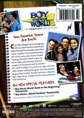 Boy Meets World The Complete Series Collection(DVD,2013,22
