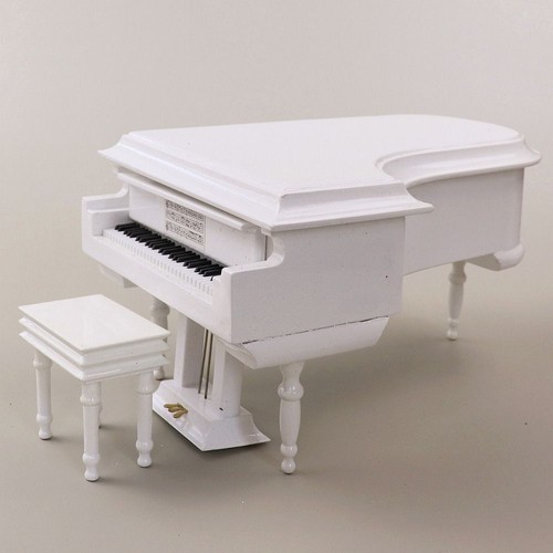 Handmade Mini Pianos Wooden Decorative Gifts New Miniature Model - Picture 3 of 15