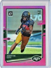2020 Donruss Optic Pink Prizm Preview RC #295 Ashtyn Davis