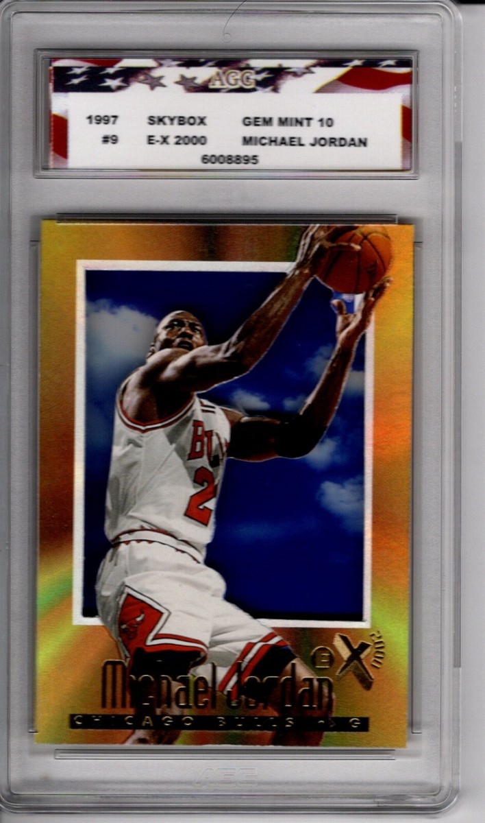 1997 Skybox E-X 2000 #9 Michael Jordan AGC 10 Gem Mint