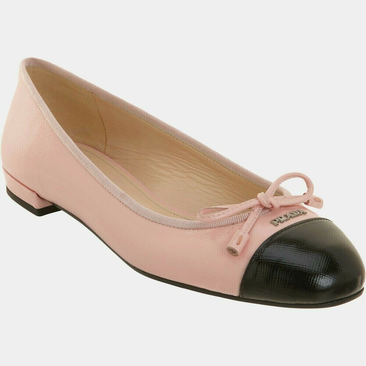 BNIB Beautiful Designer PRADA Ladies Pink Leather Ballet BNIB Beautiful Designer PRADA Ladies Pink Leather Ballet