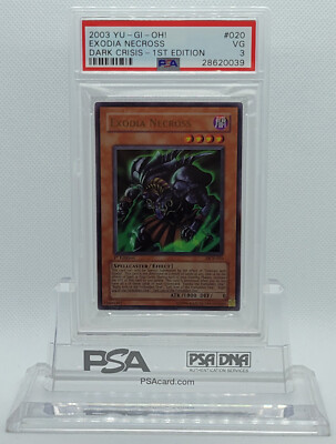 YUGIOH 1ST ED DCR-020 EXODIA NECROSS ULTRA RARE HOLO FOIL