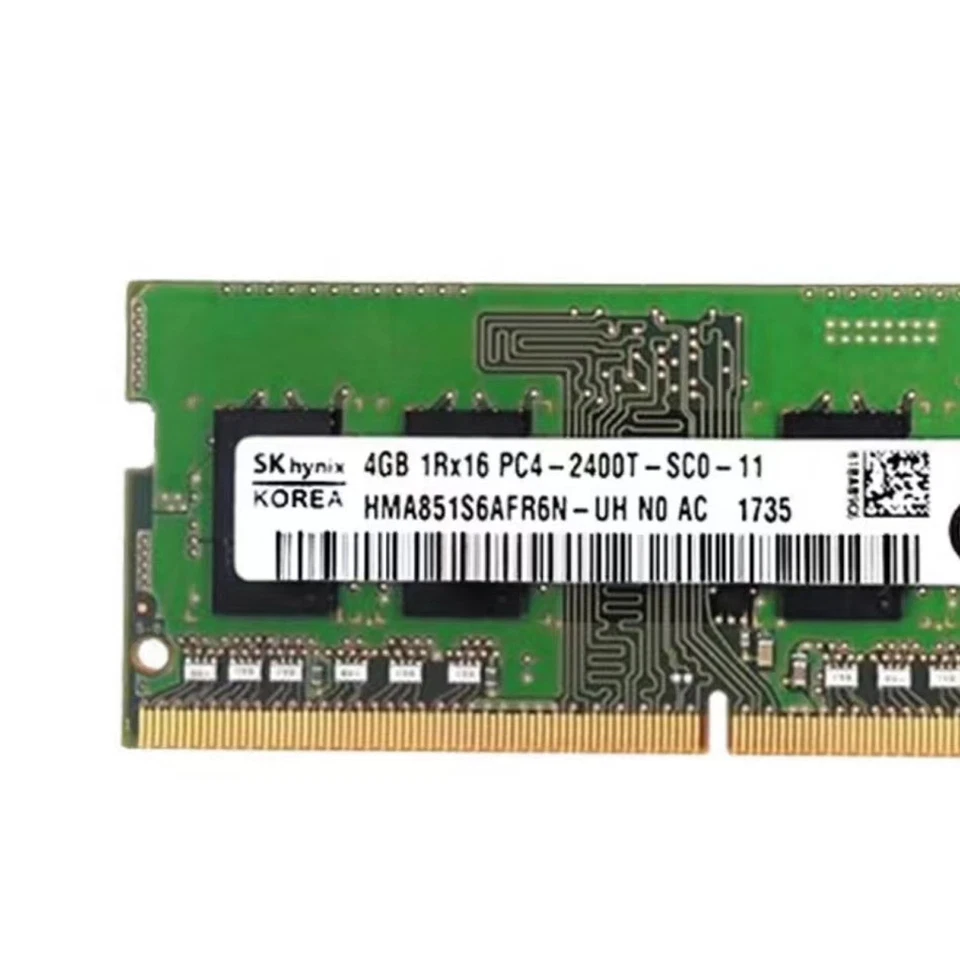 Hynix 16GB (4X4GB) DDR4 2400MHz PC4-19200 1RX16 SODIMM Memory Ram HMA851S6AFR6N - Image 3 of 4