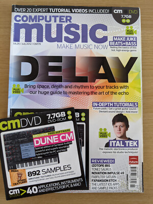 Computer Music Magazine Issue  179 (July 2012, Delay, Ital Tek, Izotope Iris)
