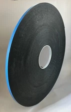 A.A. 2 sided Black 1/16" thick x 1/4" x 150 ft. Foam Mounting Tape 