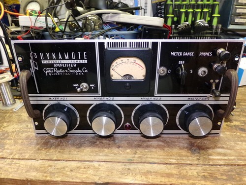 Gates Dynamote Remote Mixer Röhrenverstärker Vorverstärker Aufnahme Vintage HIFI