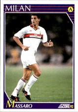 figurina card Score 1992  # 179 Milan Massaro