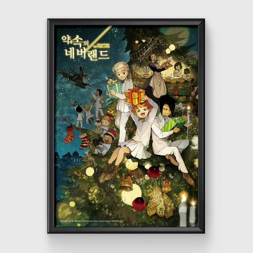 Yakusoku no Neverland The Promised Neverland Poster Anime A2 A3 - Picture 2 of 4