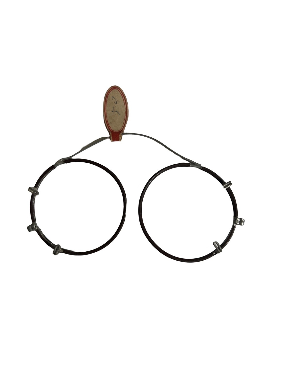 Antique Round Wire Framed Spectacles Eyeglass Fra… - image 5