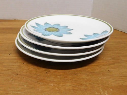 Noritake Up Sa Daisy BROTTELLER 6" 4er Set Progression 9001 Scheibe Vintage - Bild 8 von 9