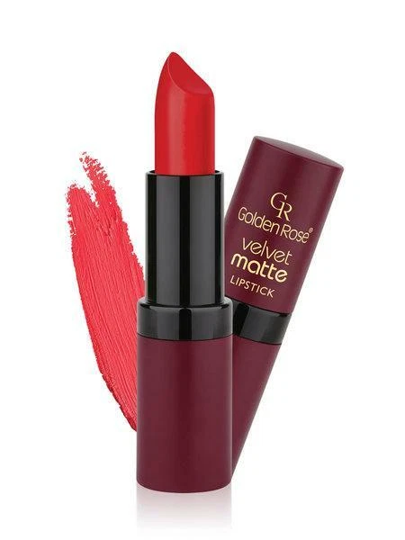 GOLDEN ROSE Lipstick Mat Velvet Matte Lipstick 15 Red Wonderland - Image 2 of 3