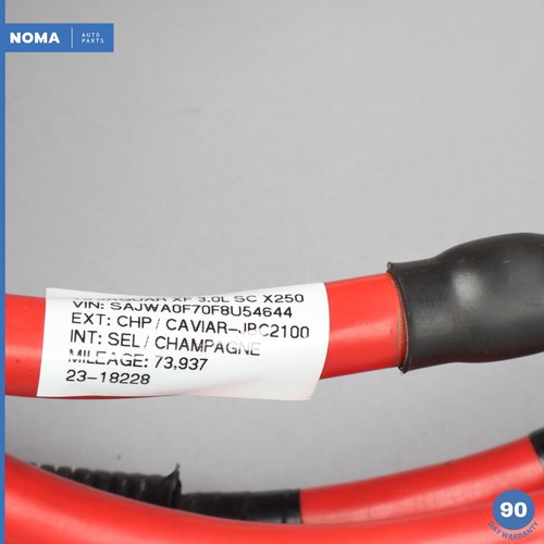 12-15 Jaguar XF XFR X250 Engine Positive Battery Megafuse Terminal Cable OEM - Picture 13 of 13