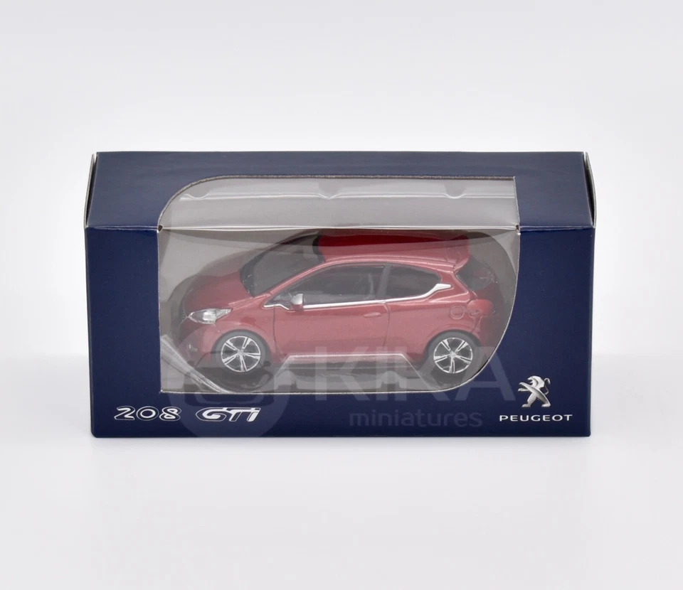 Peugeot 208 GTI Rouge Phase 1 (2012) NOREV 3 inches 1/64 - Photo 4/4