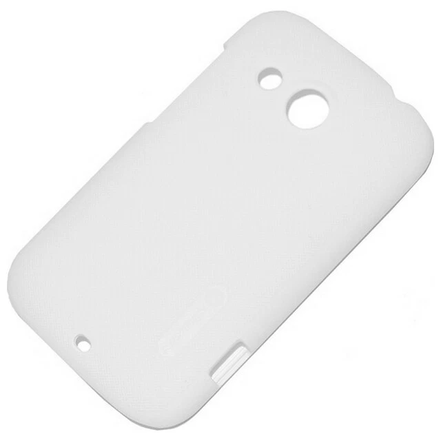 Nillkin Custodia Originale Frosted Cover Case Pellicola Per Htc Desire C Bianca - Immagine 2 di 4