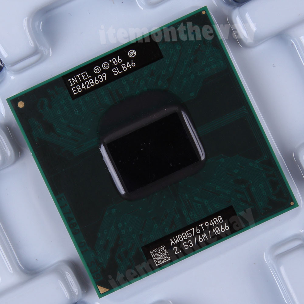 Original Intel Core 2 Duo T9400 SLB46 Prozessor 2.53 GHz 1066 MHz P ...