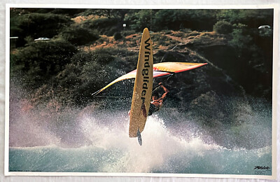 Sailboarding Poster- Windglider- 1981 | eBay