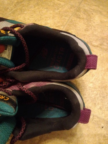 new- MEN'S NEW BALANCE FRESH FOAM CRAGTR ALL TERRAIN GRAY WALKING SHOES size 11 - Picture 4 of 5