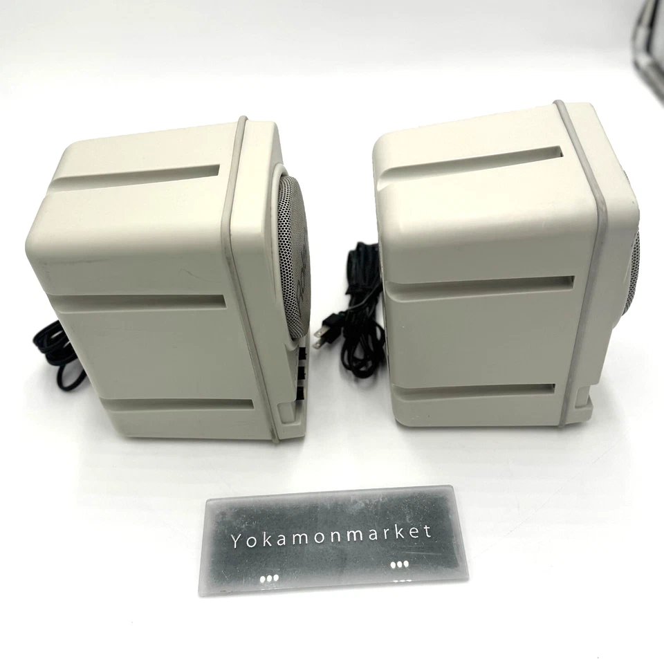 Roland MA-12C Stereo Micro Monitor Speakers Pair Amplified Tested Used - Image 4 of 4