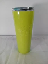 2023 Starbucks Cup Summer Yellow & Blue Gradient Stainless Steel 16 oz.