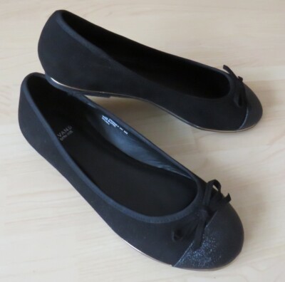 festliche Damen Slipper / Ballerinas / Schuhe Gr. 41 H (Evans Gr. 7 EEE)