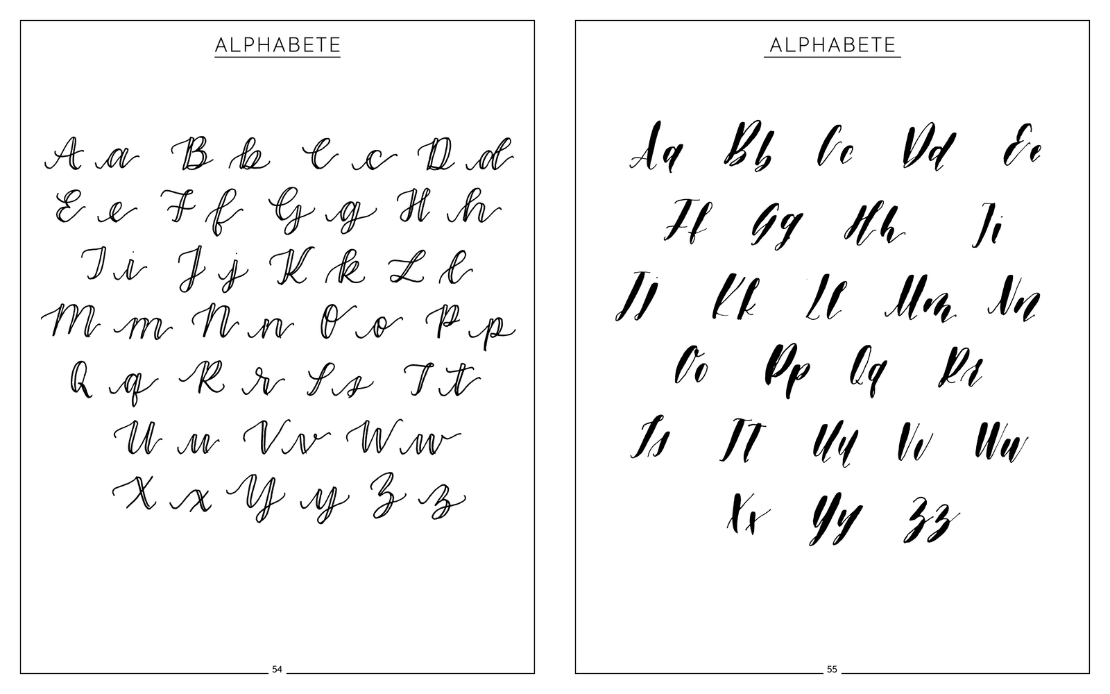 Thumbnail - Handlettering - Das Vorlagenbuch Tanja Cappell