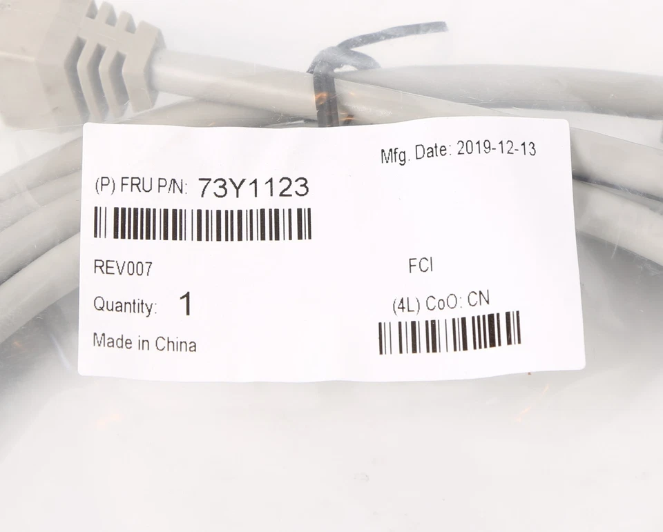 Box of 10 Cables; 24V Powered USB to 2x4, 4m, Pebble Gray (New) - Image 3 of 4