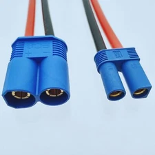 EC8 Male to EC5 Female cable 10AWG 5CM Charger Adapter RC Toy FPV