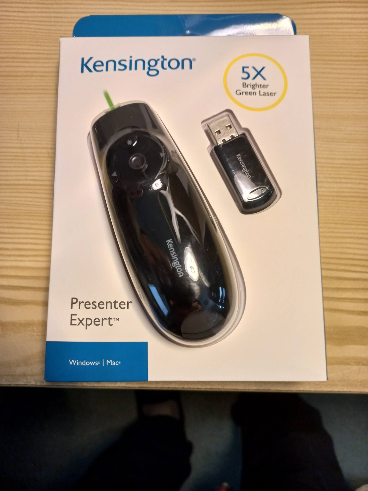 Télécommande de présentation Kensington Presenter Expert au design ergonomique