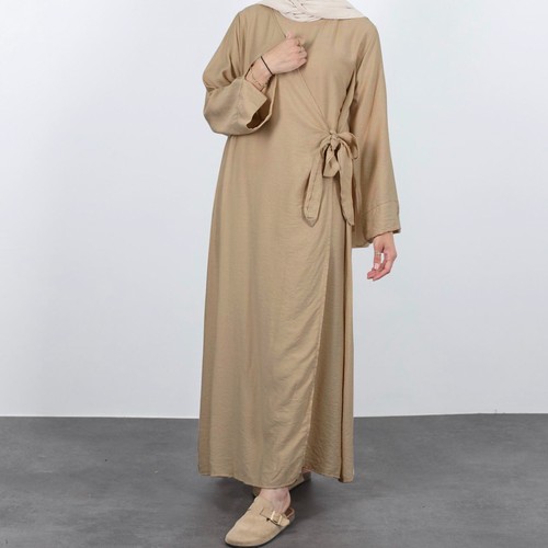 Abaya Muslim Women Rhinestone Kaftan Maxi Dress Dubai Moroccan Party Gown Caftan - 第 184/196 張圖片