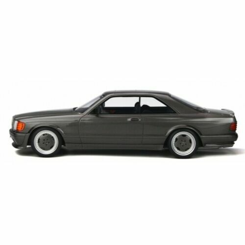 OTTO MOBILE 1987 Mercedes 560 SEC AMG (C126) Anthracite Grey 1:18
