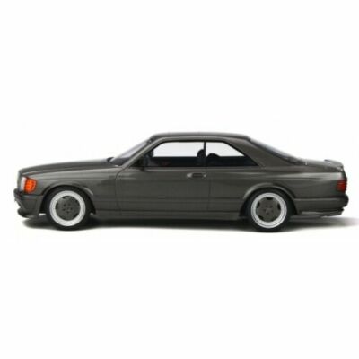 OTTO MOBILE 1987 Mercedes 560 SEC AMG (C126) Anthracite Grey 1:18