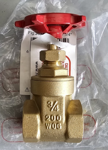 Red-White Valve 34RW267 Gate Valve Threaded 3/4" - Picture 2 of 3