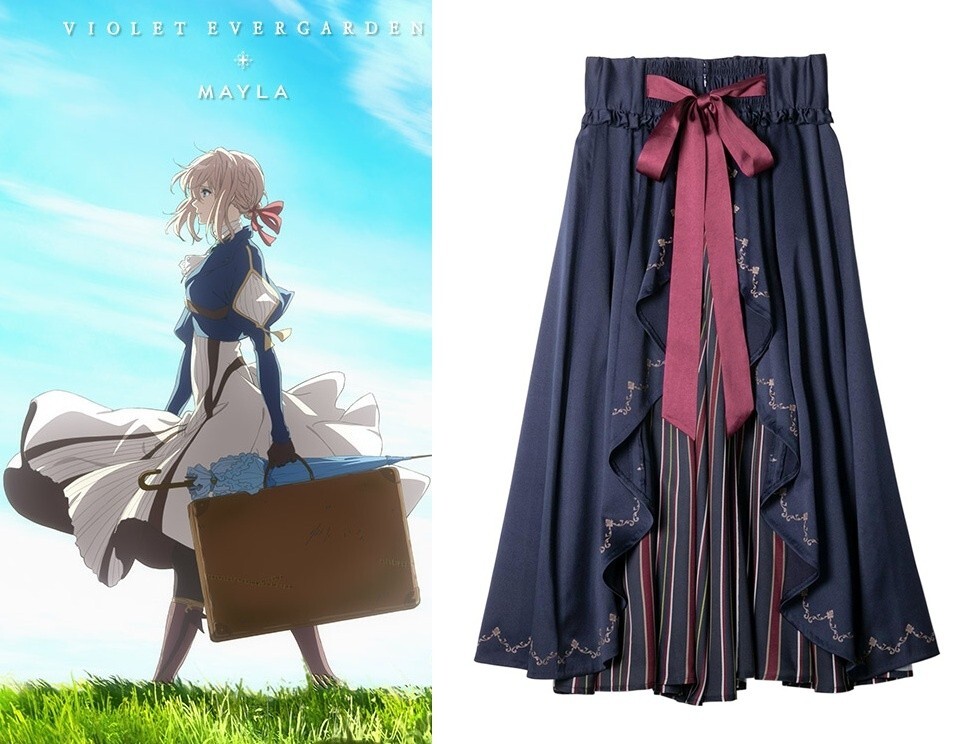 Violet Evergarden ICONIQUE SKIRT Akora M Size Women Mayla